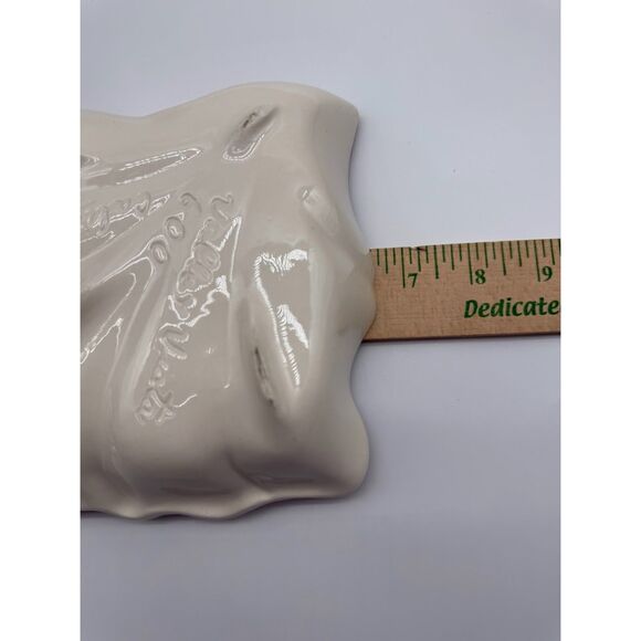 Vintage Valley Vista California Pottery 4 Brown/Cream Leaf Square Bowls #600 - Picture 5 of 5